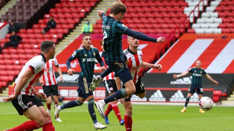 Patrick Bamford scores for Leeds