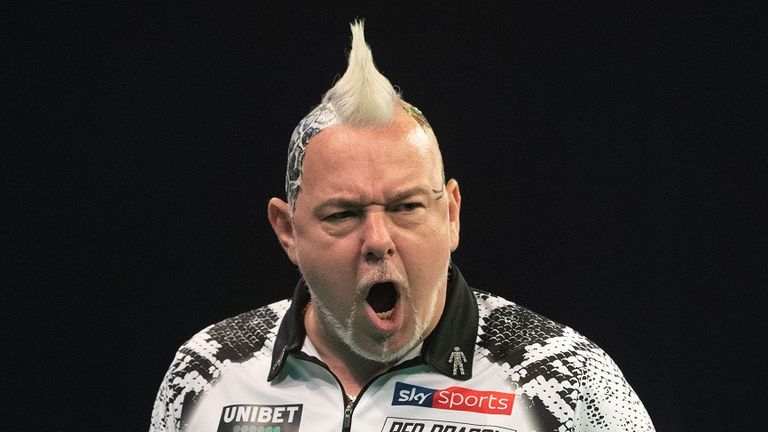 Peter Wright entered the Autumn Series in terrific form after finishing second in the Premier League to reach the playoffs. Picture: Lawrence Lustig/PDC