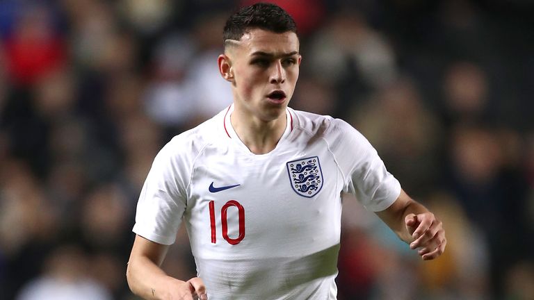 Phil Foden won the Under-17 World Cup with England  three years ago