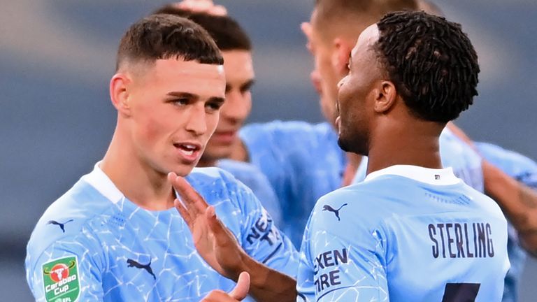 Phil Foden scored late on to seal the victory for Man City