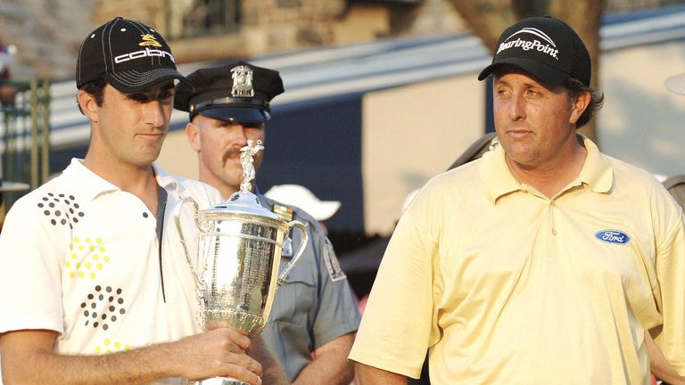 Geoff Ogilvy and Phil Mickelson