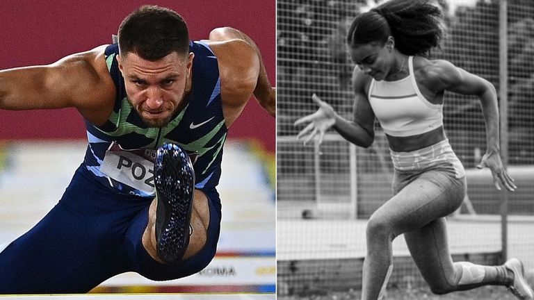 Time for a rest for athletes Andrew Pozzi and Imani Lansiquot