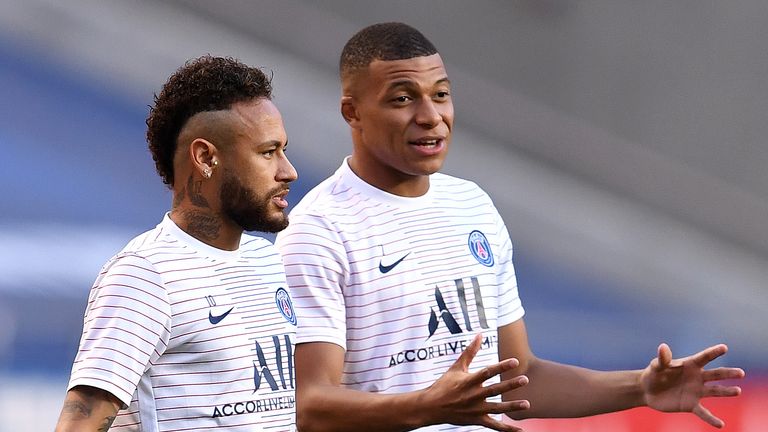 PSG trying to convince Neymar and Kylian Mbappe to stick with club, says Jonathan Johnson | Football News | Sky Sports