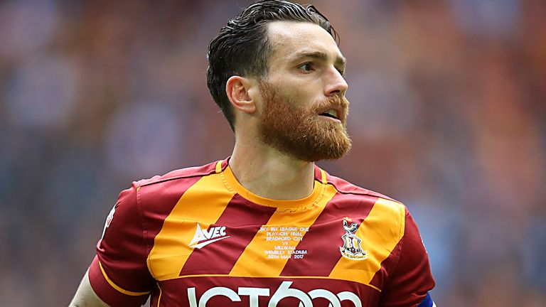 Vincelot captained former club Bradford City to the Sky Bet League One play-off final in 2017