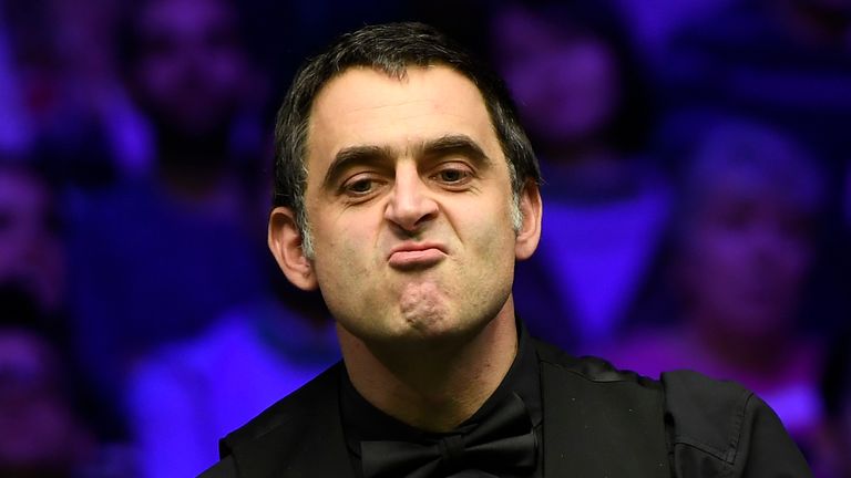Ronnie O'Sullivan is out of the European Masters