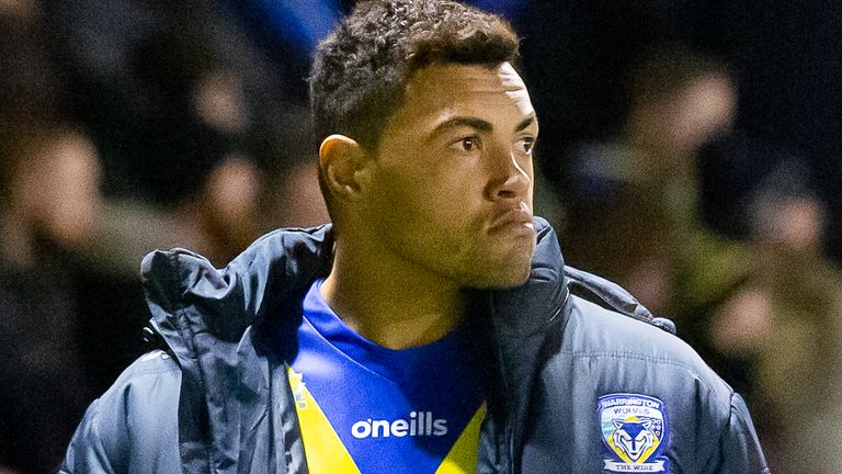 Former Warrington Wolves back row Luther Burrell