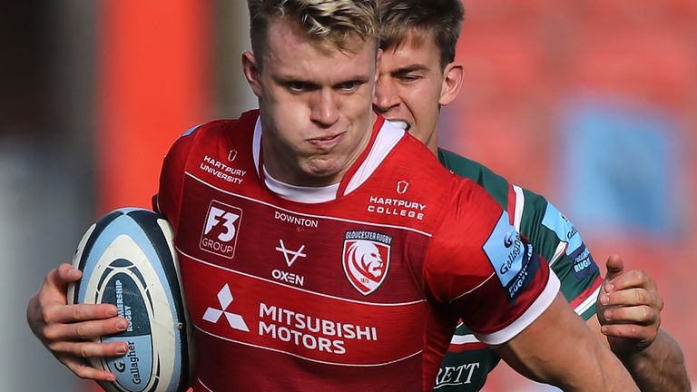Ollie Thorley entered the record books after scoring four first-half tries against Leicester