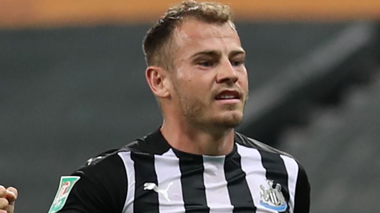 Ryan Fraser scored on his debut to win the Carabao Cup tie for Newcastle 
