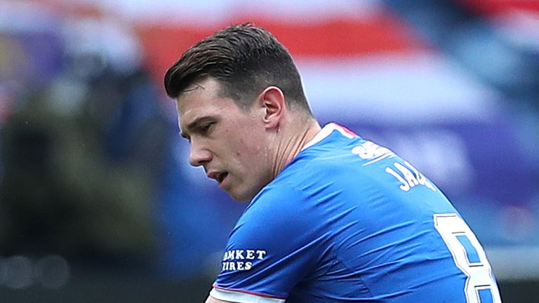 Ryan Jack was one of four Rangers players injured at the weekend 