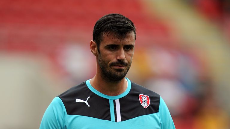 ROTHERHAM, ENGLAND - JULY 20: Scott Shearer during the pre season friendly match between Rotherham United and Huddersfield Town at The New York Stadium on July 20, 2013 in Rotherham, England. (Photo by Chris Brunskill/Getty Images) *** Local caption ***