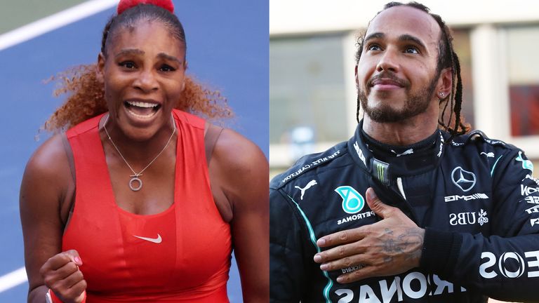 Serena Williams and Lewis Hamilton - Tennis & F1