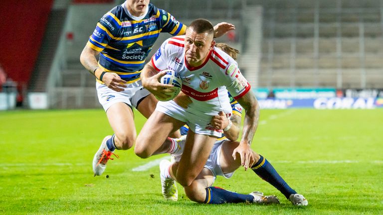  Hull KR's Shaun Kenny-Dowall was due a rest