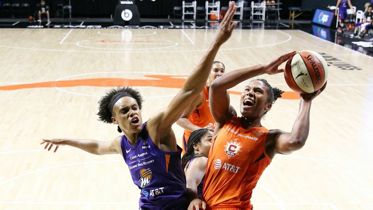 Connecticut Sun and the Phoenix Mercury