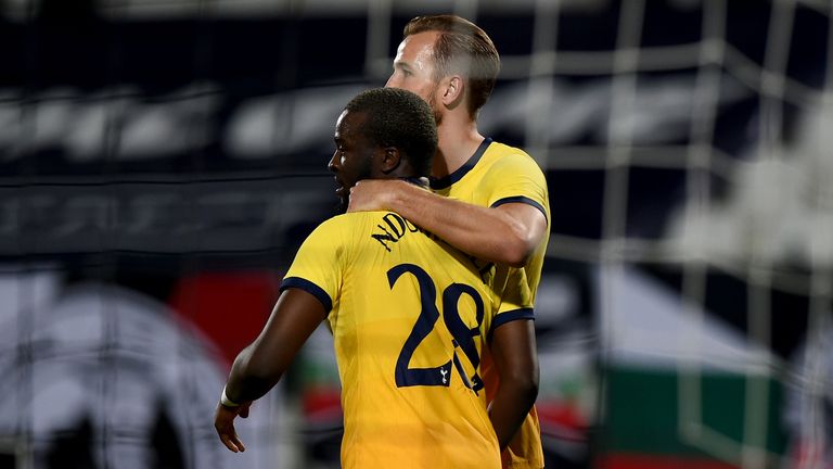 Tanguy Ndombele sealed Spurs' late Europa League win at Lokomotiv Plovdiv