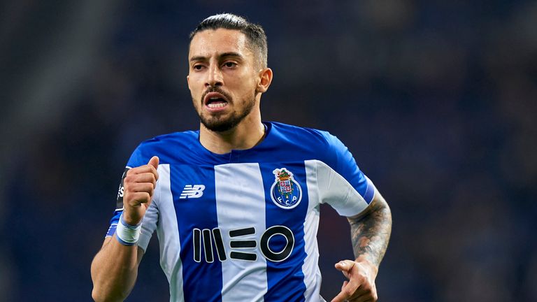 Alex Telles has been linked with Chelsea and Man Utd in this window