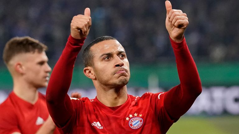Thiago is poised to join Liverpool from Bayern Munich