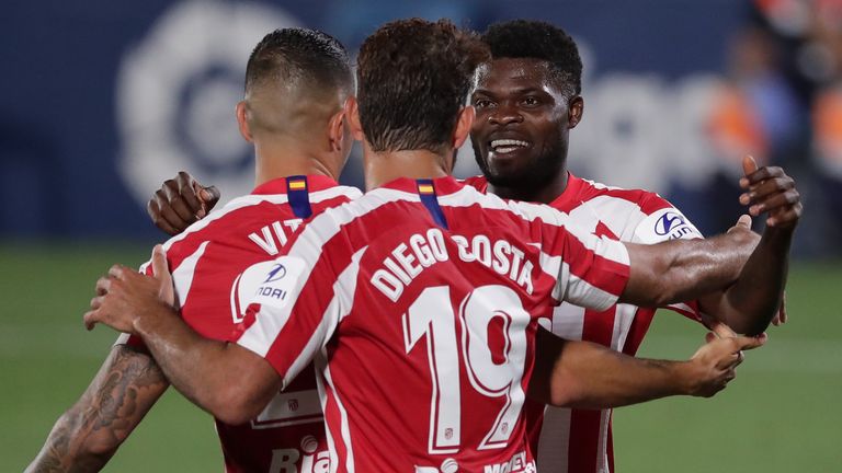 Partey is a popular figure in the Atletico Madrid squad