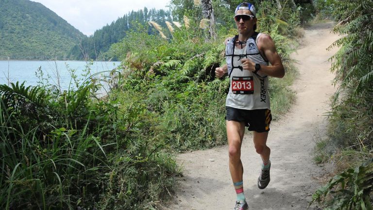 Evans has been competing as an ultra-runner for three years