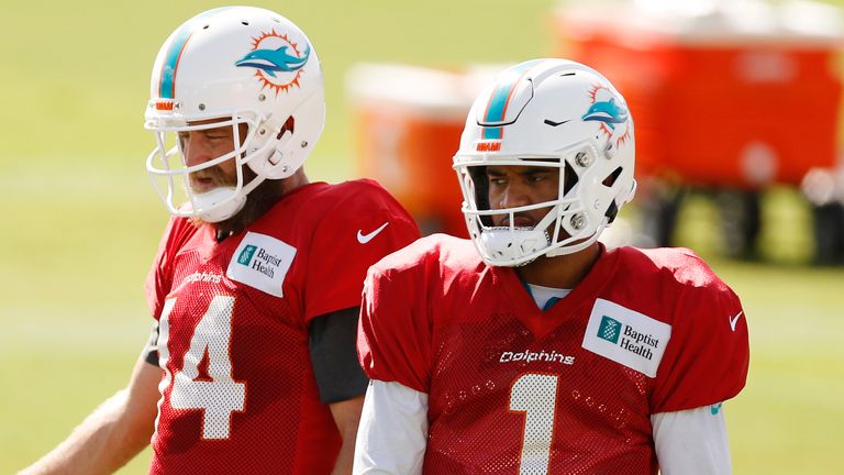 Miami QB change surprises Tua Tagovailoa, shocks Ryan Fitzpatrick 