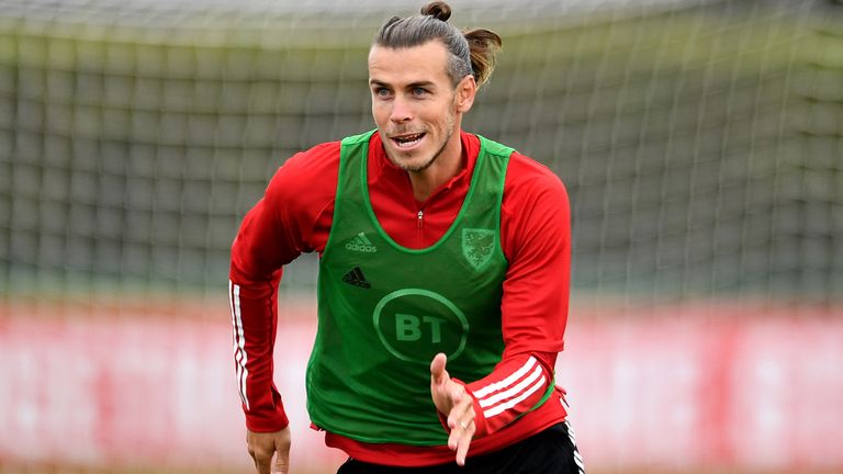 Gareth Bale is preparing for Wales' UEFA Nations League fixtures