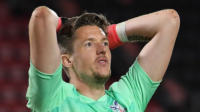 Wayne Hennessey saved then missed a penalty