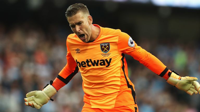 Adrian made 150 appearances during his six seasons at West Ham
