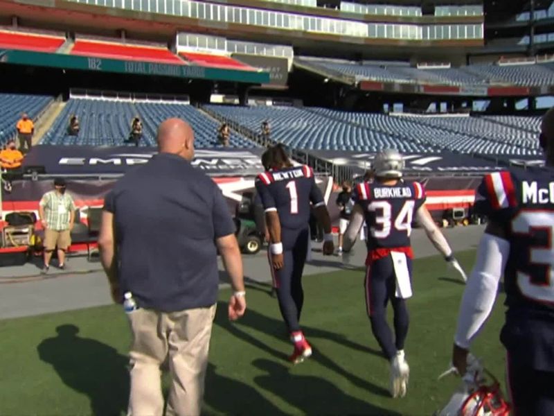 Cam Newton's Patriots debut a success as QB leads New England past Miami  Dolphins, 21-11 