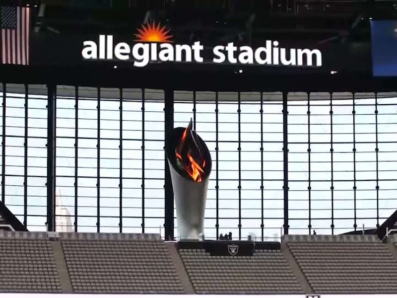 Las Vegas Raiders host New Orleans Saints in 1st game at Allegiant Stadium  on Monday Night Football - ABC7 San Francisco