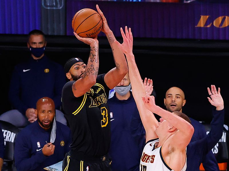 Anthony Davis channels Kobe to save Lakers with 'Mamba Shot' - Los