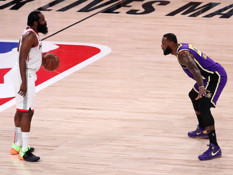 Nba Playoffs Houston Rockets Keep La Lakers At Bay To Take Opening Game Nba News Sky Sports