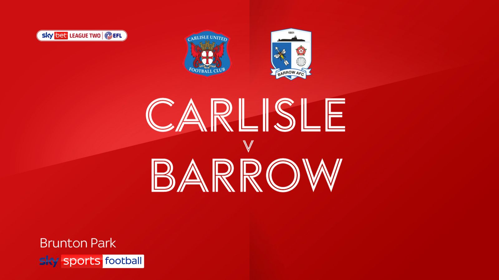 Carlisle 1 - 0 Barrow - Match Report & Highlights