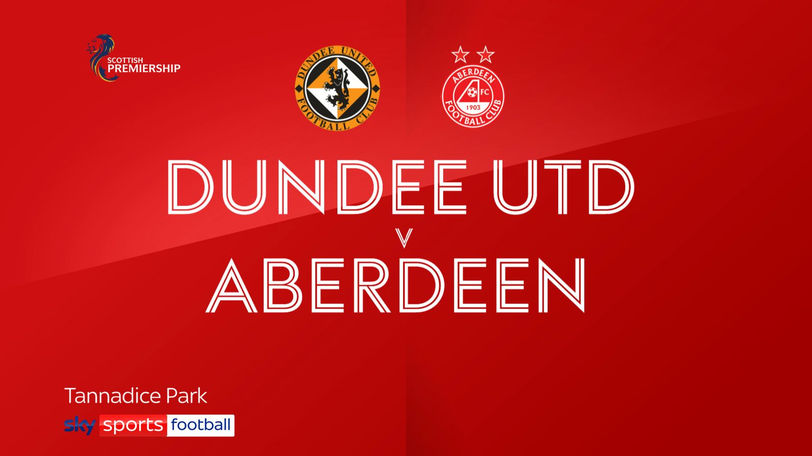 Dundee Utd 0 0 Aberdeen Match Report & Highlights