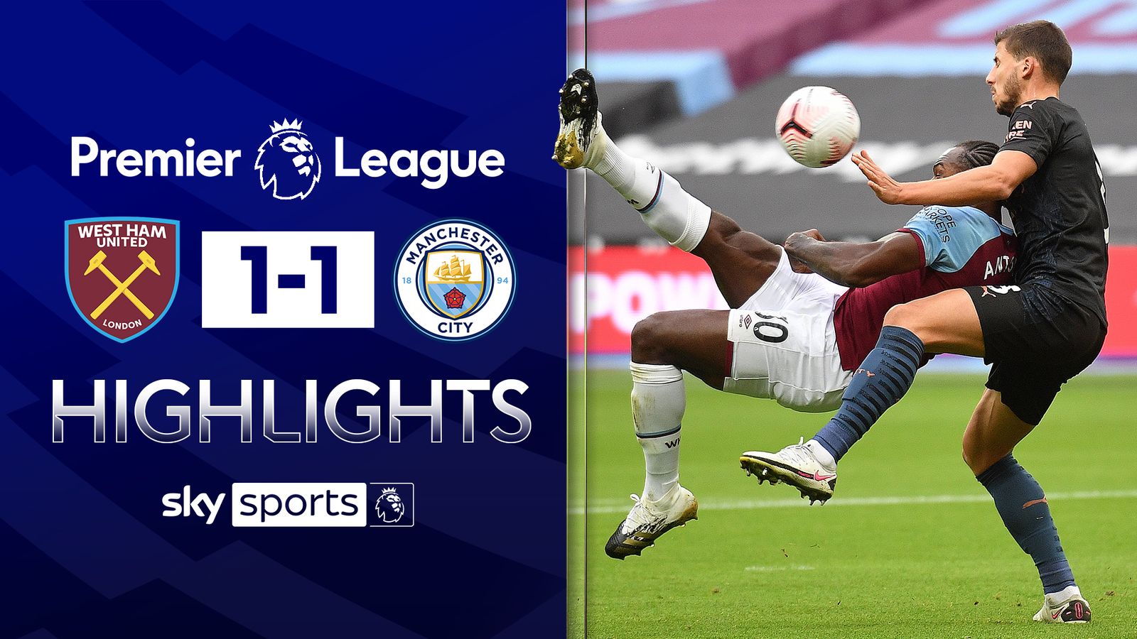 West Ham 1-1 Man City: Phil Foden Earns Visitors A Point | Football ...