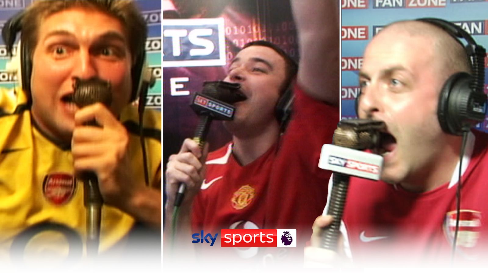 Man Utd v Arsenal Best FanZone Moments Football News Sky Sports