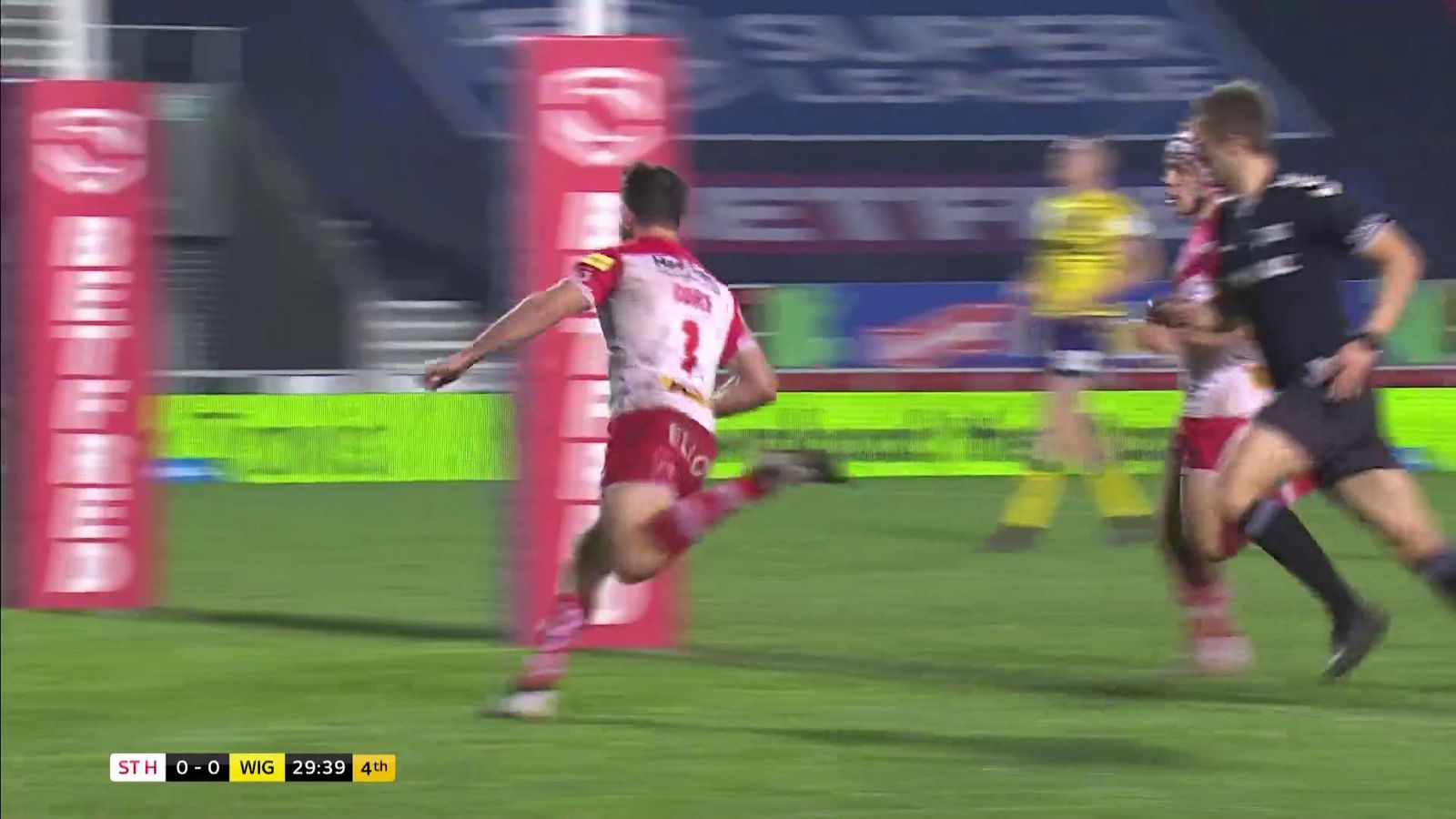 Coote with the first try of the game | Rugby League News | Sky Sports