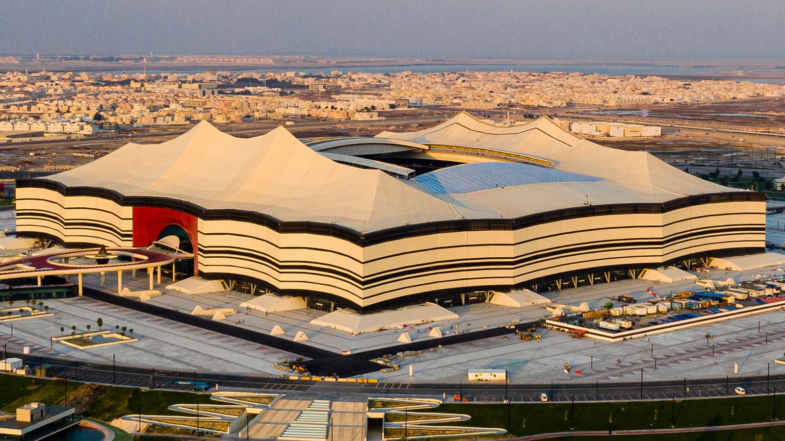 Qatar 2022 World Cup Gianni Infantino Impressed By Progress Of Preparations Football News Sky Sports