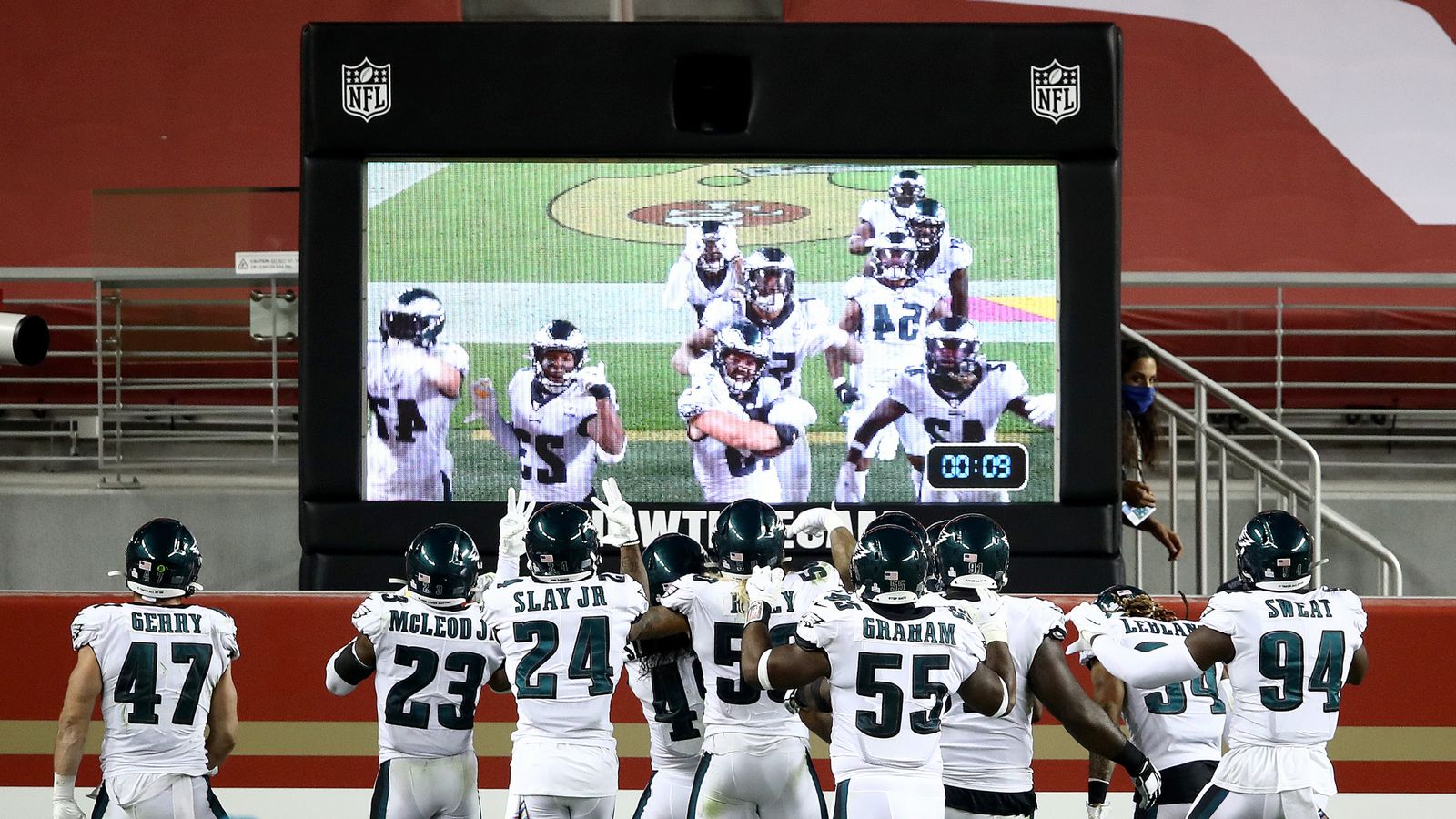 Eagles' game-winning pick six | NFL News | Sky Sports
