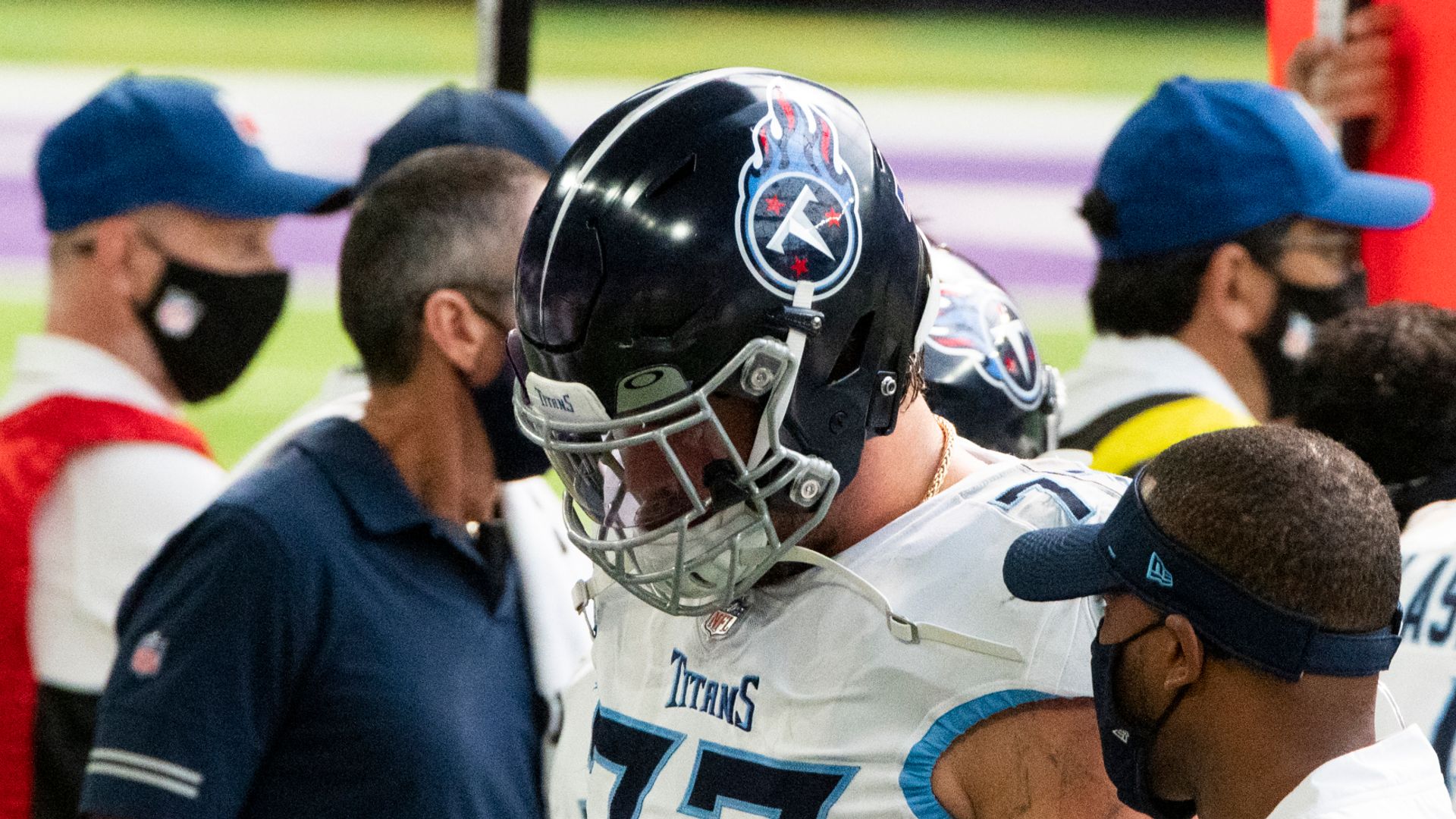 Titans' Lewan out for season with torn ACL
