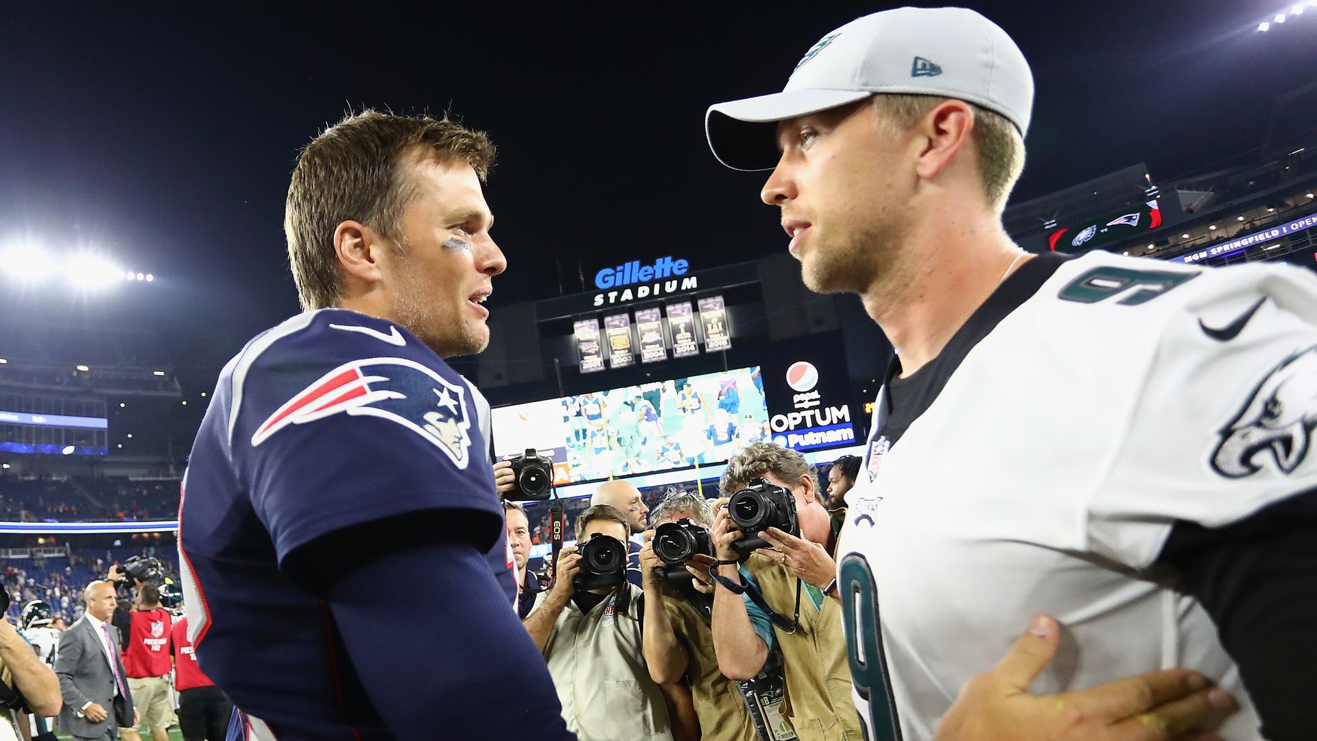Brady vs Foles: The rematch