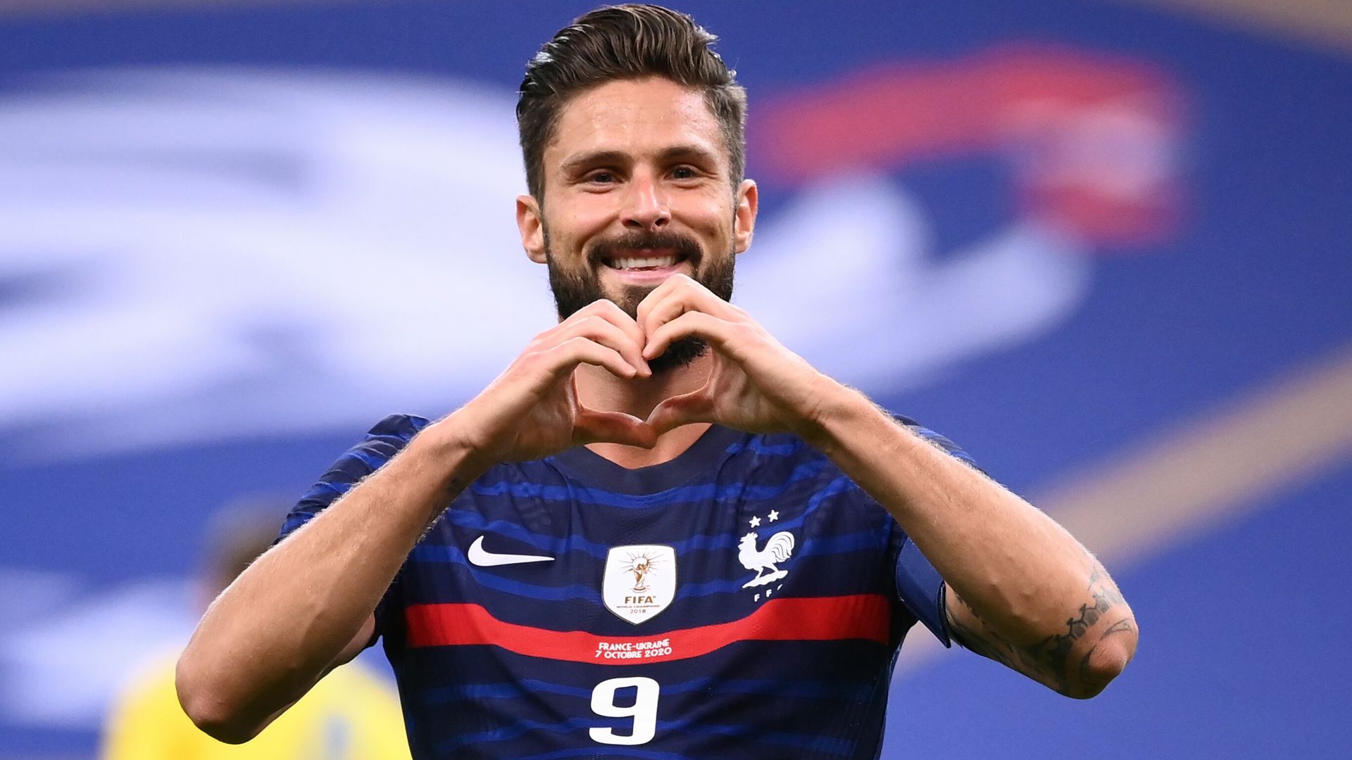 Giroud stars as France hit seven, Germany held in thriller