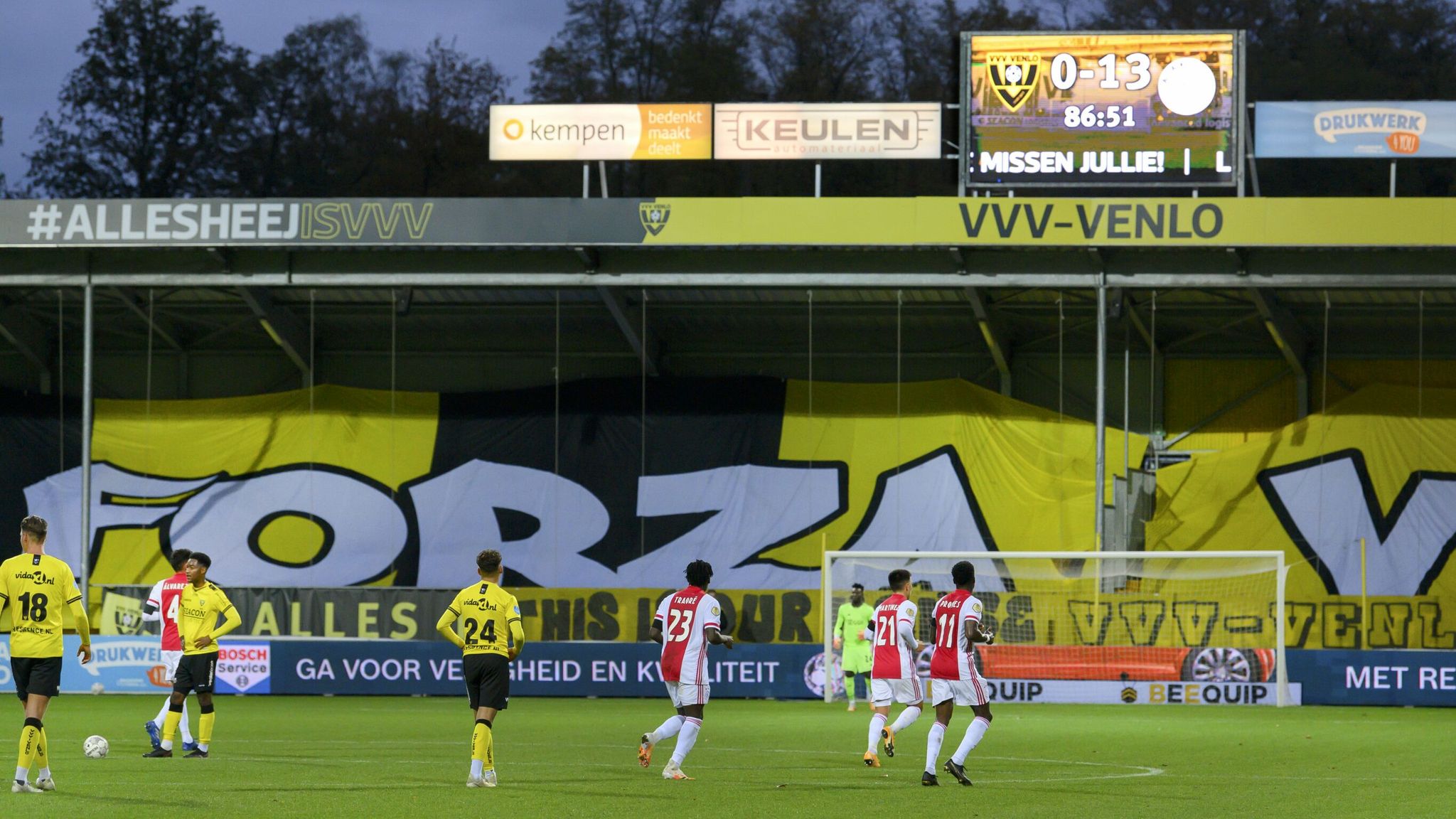 VVV-Venlo 0-13 Ajax: Dutch giants set new Eredivisie record | Football 