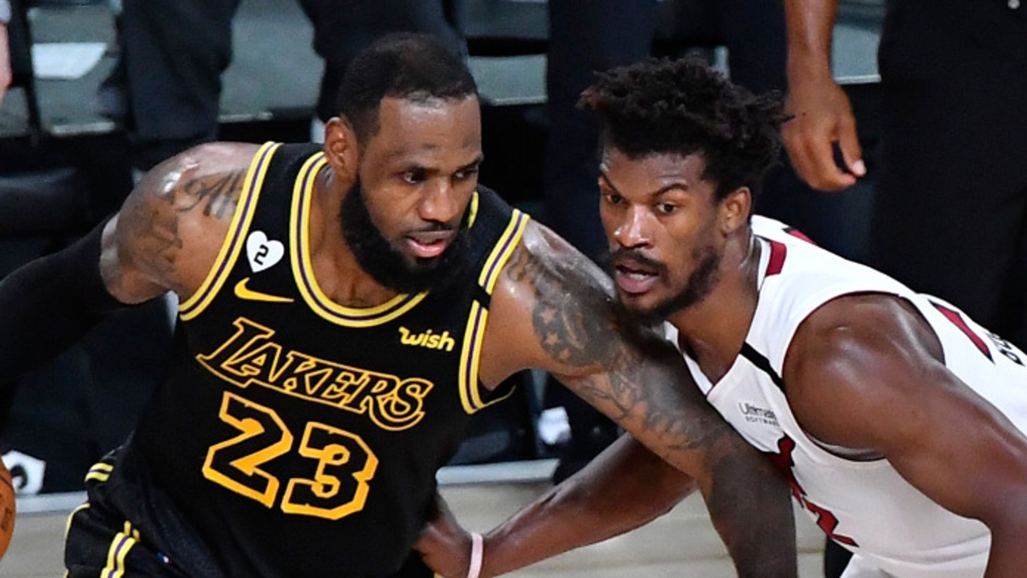 Nba Finals 2020 Intensity Rises For Lakers And Heat As Game 6 Looms Nba News Sky Sports