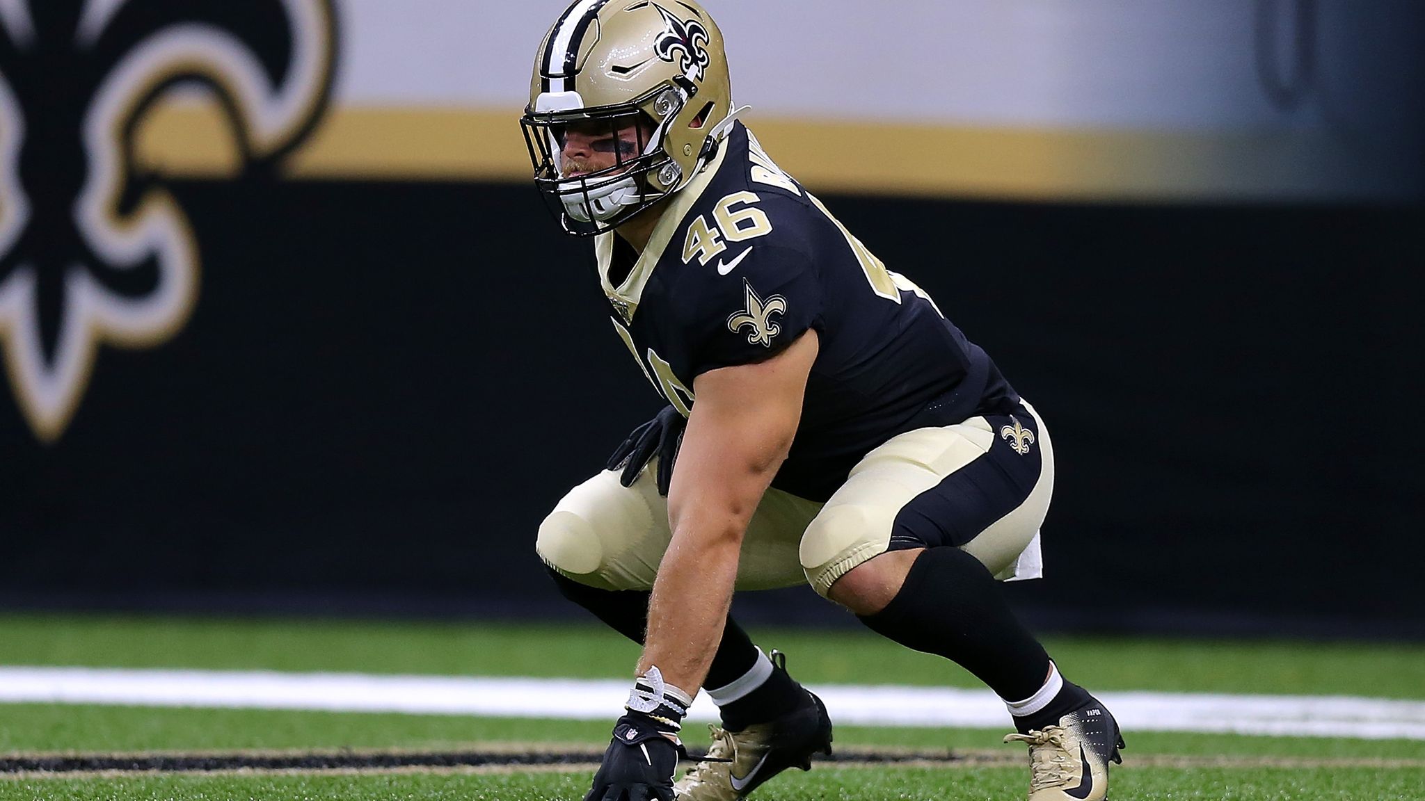 Michael Burton: New Orleans Saints fullback being retested