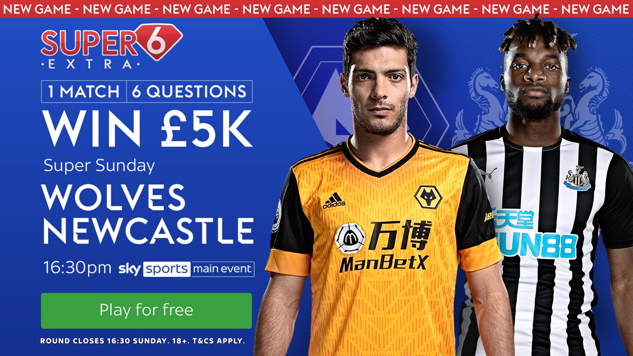 Super 6 Extra One Match Six Questions A Chance To Win 5 000 Football News Sky Sports