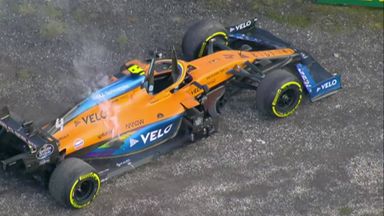 Norris retires for McLaren