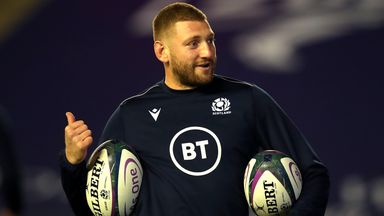 Finn Russell returns to Scotland's starting line-up for the first time since a fallout with head coach Gregor Townsend in January