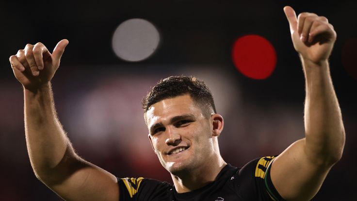 Nathan Cleary seals the win for Penrith Panthers