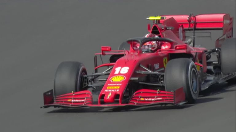 Charles Leclerc has now gone spinning
