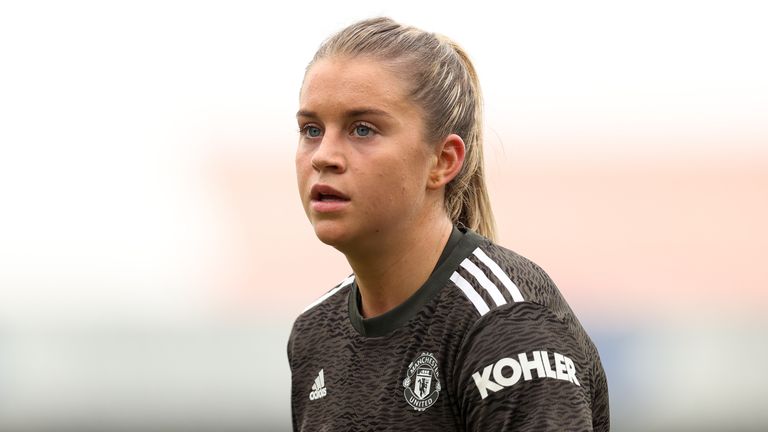 Alessia Russo scored twice as Manchester United overcame West Ham