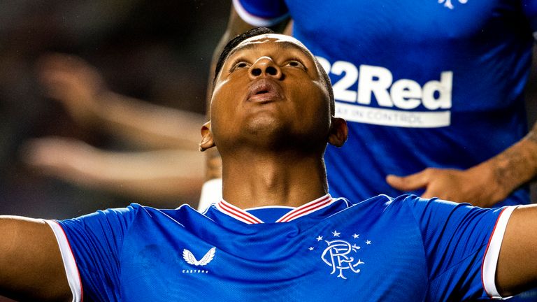 Alfredo Morelos has not had to be overused by Rangers so far this season
